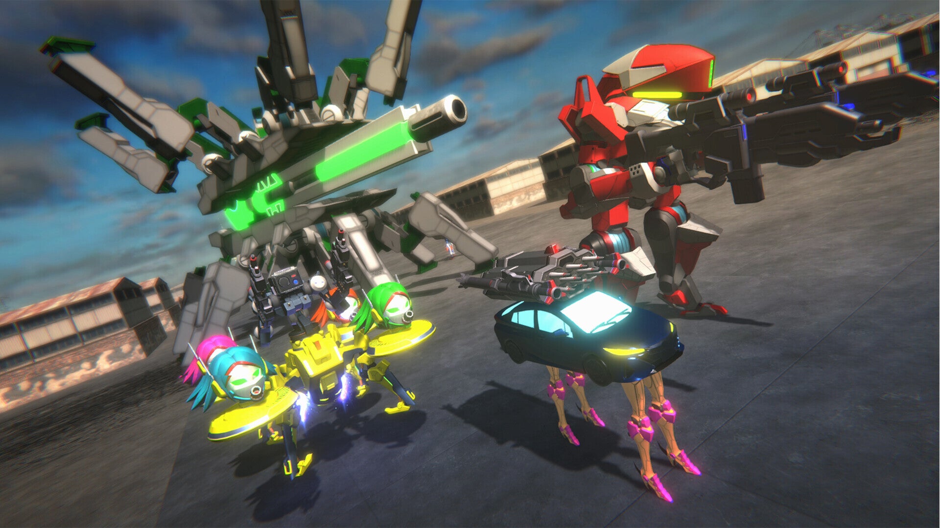Custom Mech Wars | Earth Defense Force Collab Edition (PC) - Steam Key - GLOBAL