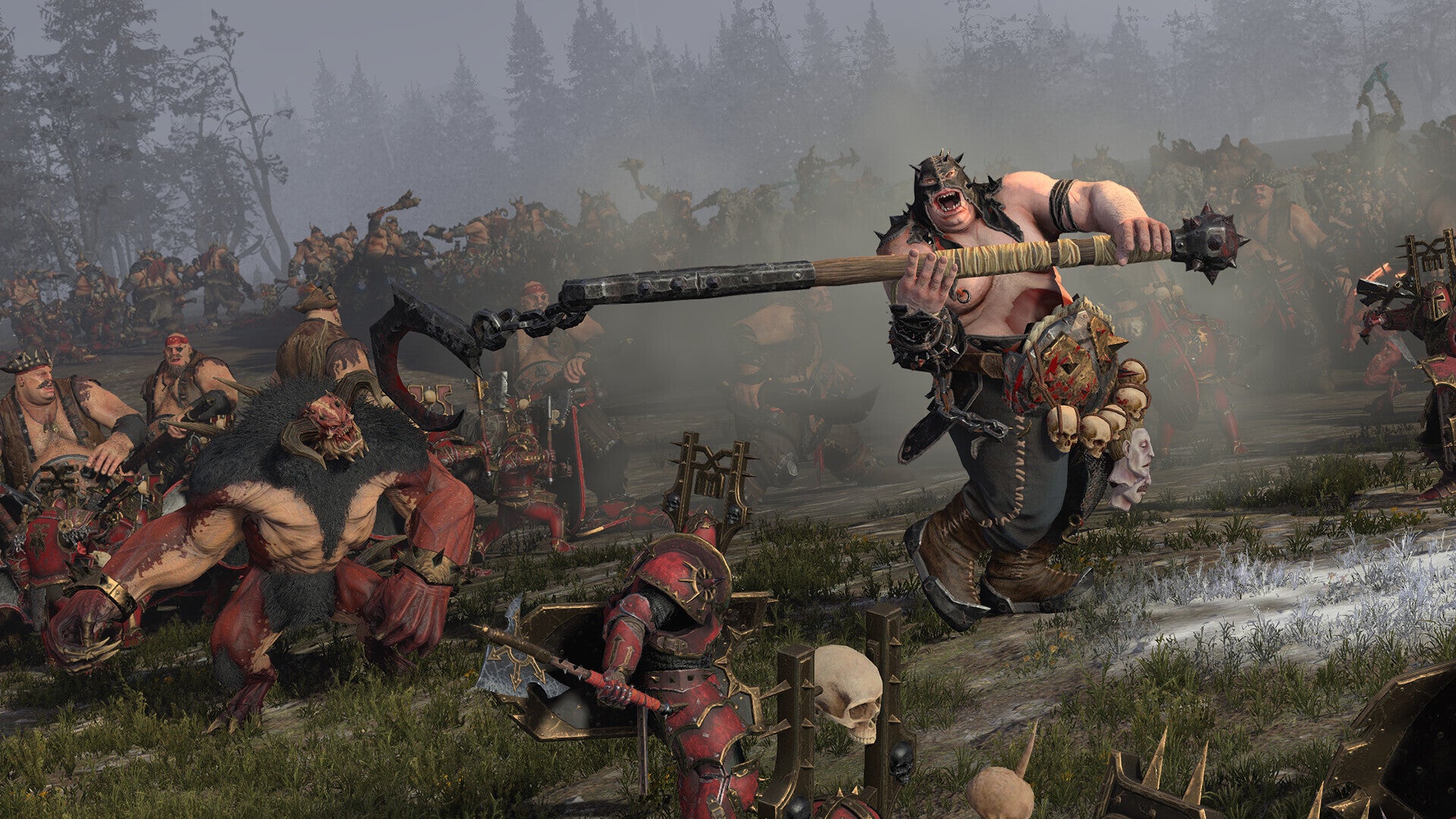 Total War: WARHAMMER III - Golgfag – Omens of Destruction (PC) - Steam Key - GLOBAL
