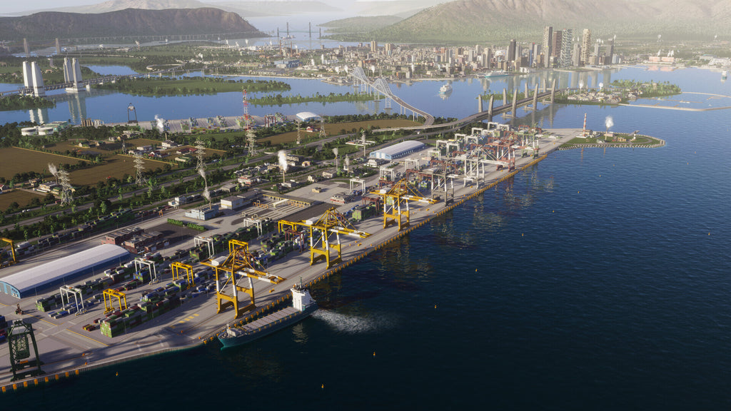 Cities: Skylines II - Bridges & Ports (PC) - Steam Key - GLOBAL