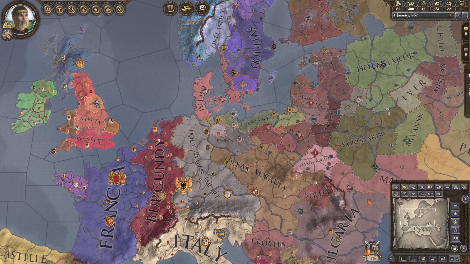 Crusader Kings II - The Republic Steam Key GLOBAL