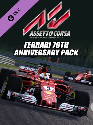 Assetto Corsa - Ferrari 70th Anniversary Pack Steam Key GLOBAL
