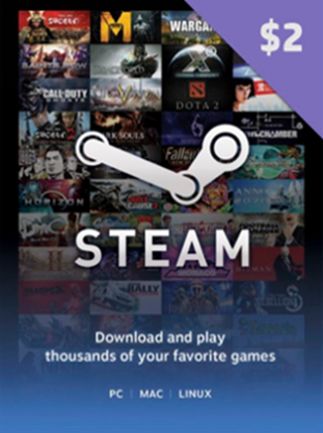 Steam Gift Card 29 USD - Steam Key - United States