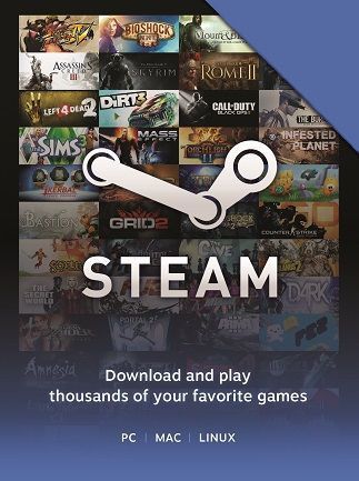 Steam Gift Card 52 BRL - Steam Key  - BRAZIL
