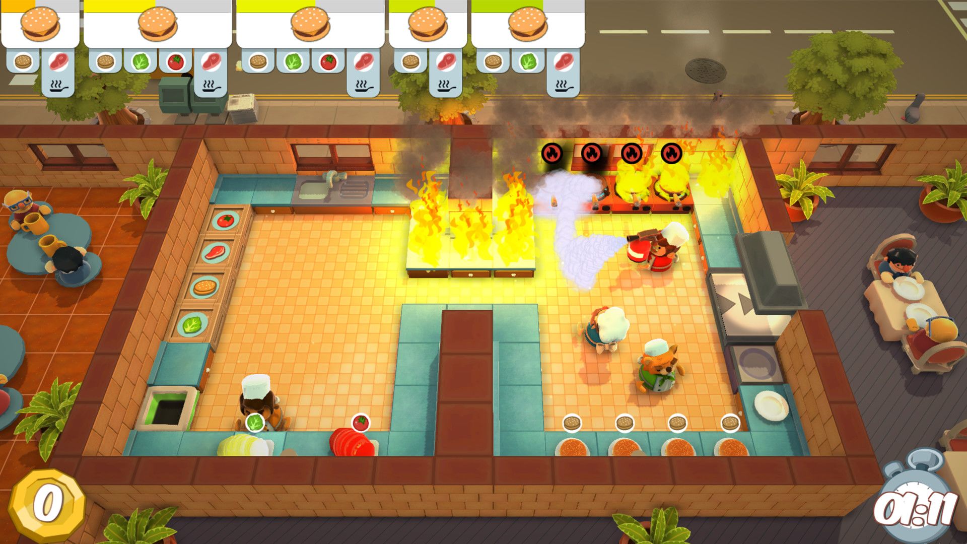 Overcooked Xbox Live Key Xbox One GLOBAL