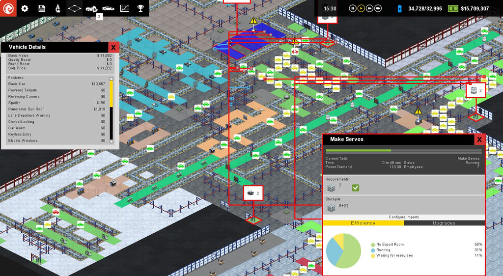 Production Line: Car factory simulation Steam Key GLOBAL