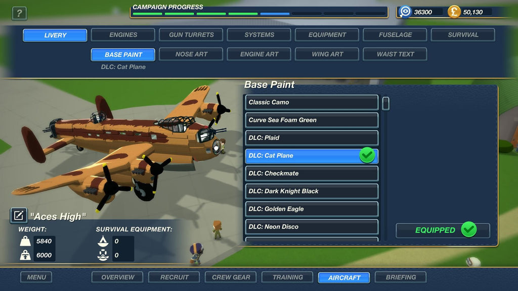 Bomber Crew Skin Pack Steam Key GLOBAL